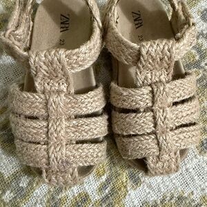 Zara JUTE FISHERMAN SANDALS